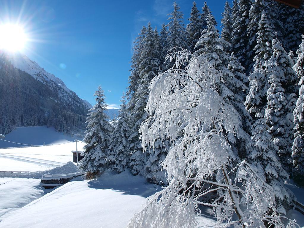 Appartamento Haus Bergheimat Sankt Leonhard im Pitztal Esterno foto