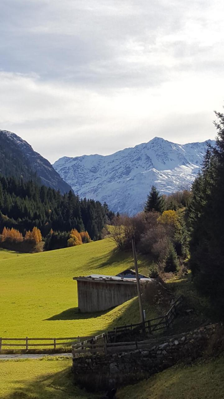 Appartamento Haus Bergheimat Sankt Leonhard im Pitztal Esterno foto