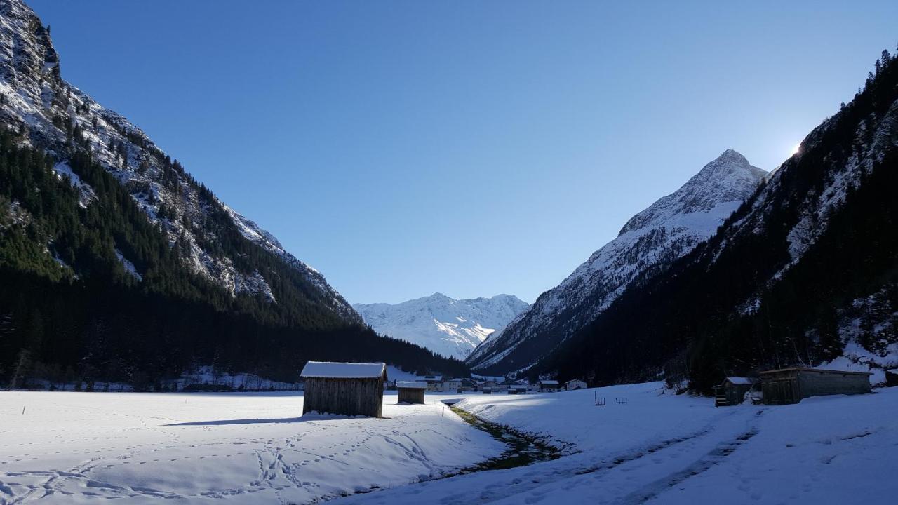 Appartamento Haus Bergheimat Sankt Leonhard im Pitztal Esterno foto