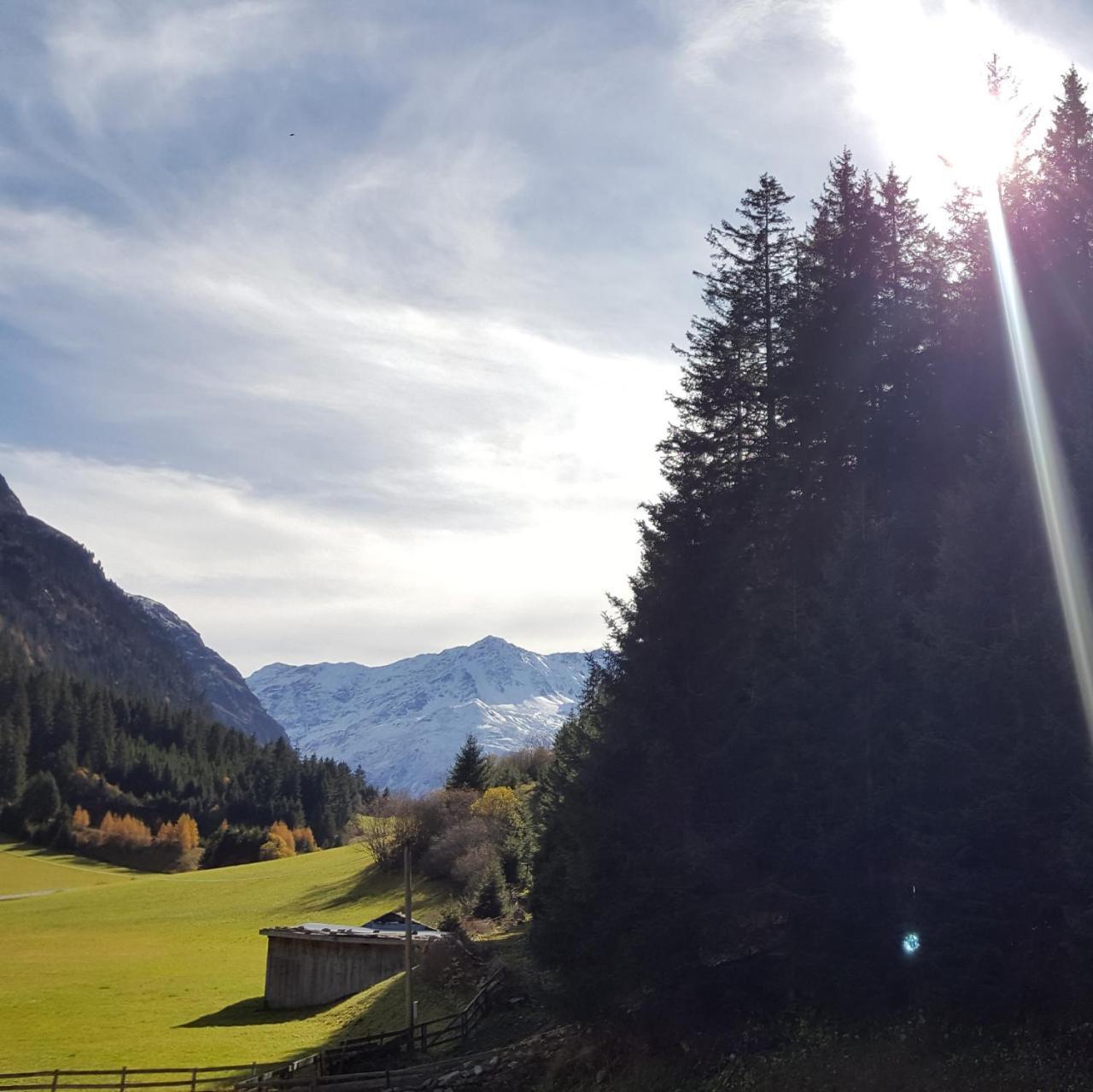 Appartamento Haus Bergheimat Sankt Leonhard im Pitztal Esterno foto